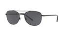 Polo Ralph Lauren 55 Black Square Sunglasses - Ph3107
