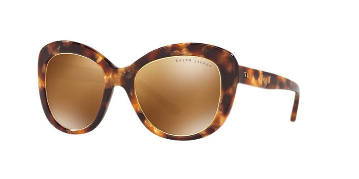 Ralph Lauren Gold Butterfly Sunglasses - Rl8149