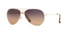 Maui Jim Mavericks Gold Aviator Sunglasses, Polarized