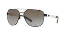 Emporio Armani 62 Black Matte Square Sunglasses - Ea2064