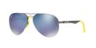Ray-ban Rb3460m 59 Gunmetal Matte Pilot Sunglasses