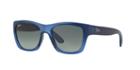 Ray-ban Rb4194 53 Blue Square Sunglasses
