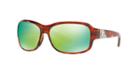 Costa Inlet 58 Tortoise Rectangle Sunglasses