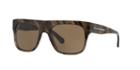 Giorgio Armani Ar8038 55 Brown Square Sunglasses