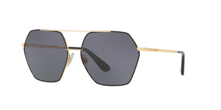 Dolce &amp; Gabbana 59 Multicolor Square Sunglasses - Dg2157