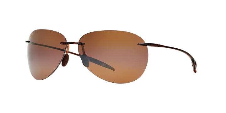 Maui Jim Sugar Beach Brown Aviator Sunglasses
