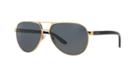 Versace Gold Aviator Sunglasses - Ve2142