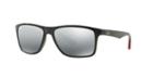 Ray-ban Grey Rectangle Sunglasses - Rb4234