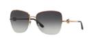 Bvlgari Rose Gold Square Sunglasses - Bv6077b