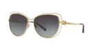 Michael Kors 58 Audrina I Silver Cat-eye Sunglasses - Mk1013