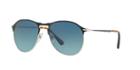 Persol Black Matte Aviator Sunglasses - Po7649s