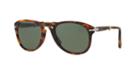Persol Po0714 52 Brown Aviator Sunglasses