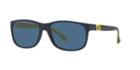 Polo Ralph Lauren Blue Round Sunglasses - Ph4109