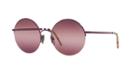 Burberry 54 Purple Round Sunglasses - Be3101