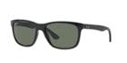 Ray-ban Black Square Sunglasses, Polarized - Rb4181 57