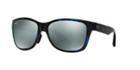 Maui Jim Road Trip Black Rectangle Sunglasses
