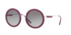 Emporio Armani 51 Purple Round Sunglasses - Ea4106