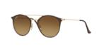Ray-ban Brown Round Sunglasses - Rb3546