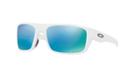 Oakley 60 Drop Point White Rectangle Sunglasses - Oo9367