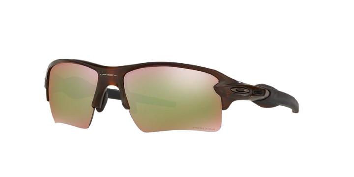 Oakley Flak 2.0 Xl Brown Rectangle Sunglasses - Oo9188 59