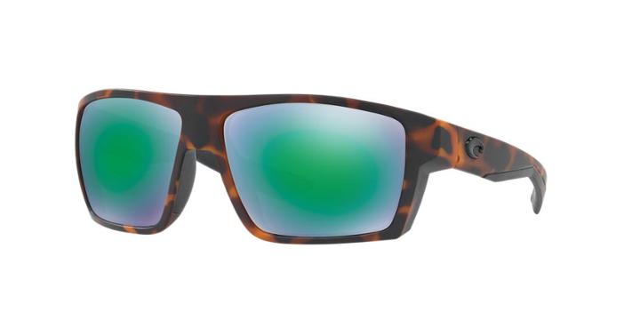 Costa Del Mar Bloke 61 Tortoise Matte Rectangle Sunglasses