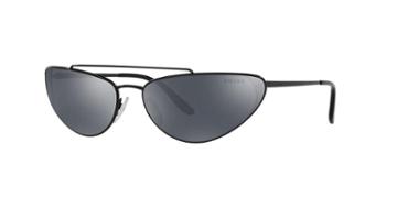 Prada Pr 62vs 66 Black Square Sunglasses