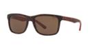 Polo Ralph Lauren 57 Gunmetal Square Sunglasses - Ph4098