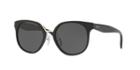 Prada Pr 17ts 53 Black Square Sunglasses