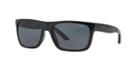 Arnette Dropout Black Square Sunglasses - An4176