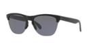 Oakley 63 Frogskins Lite Black Matte Round Sunglasses - Oo9374