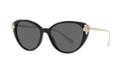 Versace 55 Black Cat-eye Sunglasses - Ve4351b