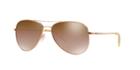 Oliver Peoples Ov1191s 59 Kannon Rose Gold Pilot Sunglasses