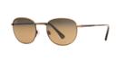 Maui Jim Hana Hou Gold Round Sunglasses, Polarized