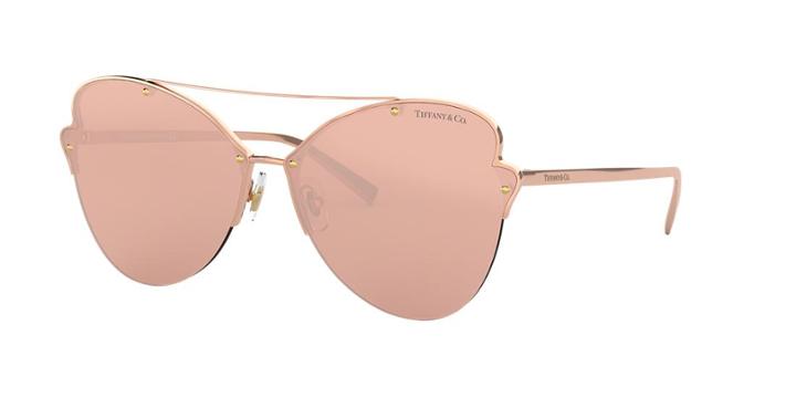 Tiffany &amp; Co. 64 Pink Butterfly Sunglasses - Tf3063