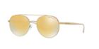 Michael Kors 53 Lon Gold Aviator Sunglasses - Mk1021