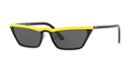 Prada Pr 19us 58 Yellow Cat-eye Sunglasses