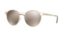 Prada Cinema Gold Round Sunglasses - Pr 62ss
