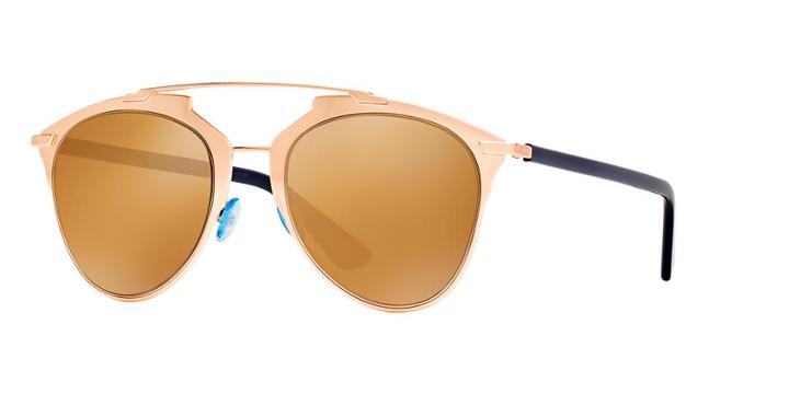 Dior Reflected Bronze Pilot Sunglasses