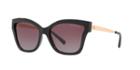 Michael Kors 56 Barbados Black Wrap Sunglasses - Mk2072