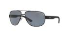 Armani Exchange Ax2012s 62 Black Matte Pilot Sunglasses