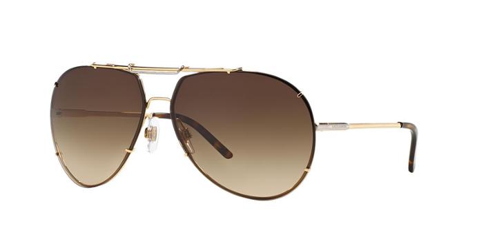 Dolce & Gabbana Gold Aviator Sunglasses - Dg2075