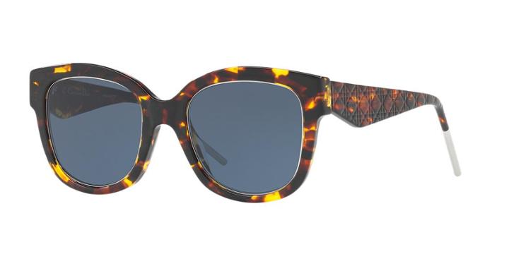 Dior Very Dior1n 51 Tortoise Square Sunglasses