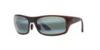 Maui Jim Haleakala Brown Rectangle Sunglasses