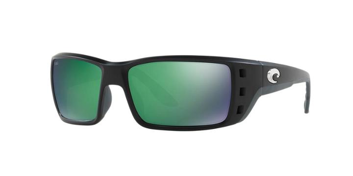 Costa Permit 62 Black Matte Rectangle Sunglasses