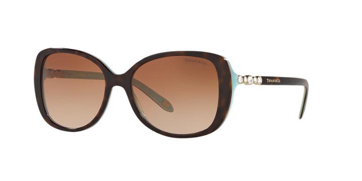 Tiffany & Co. Blue Rectangle Sunglasses - Tf4121b