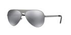 Versace 59 Gunmetal Pilot Sunglasses - Ve2189