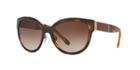 Burberry Gold Round Sunglasses - Be3087