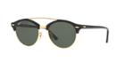 Ray-ban Black Round Sunglasses - Rb4346