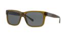 Burberry Be4170 57 Green Square Sunglasses