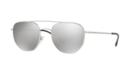 Prada Linea Rossa Ps 56ss 53 Silver Square Sunglasses
